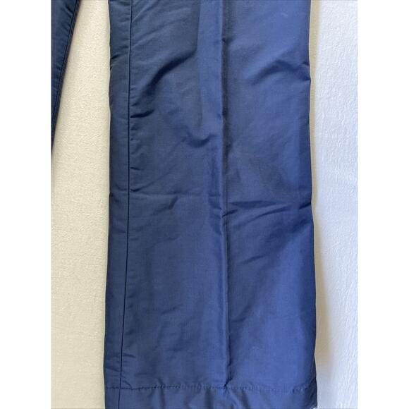 VTG Roffe Ski Wear SnowBoard Pants Womens Size 14 Navy Blue Stretch USA EUC - Picture 3 of 13